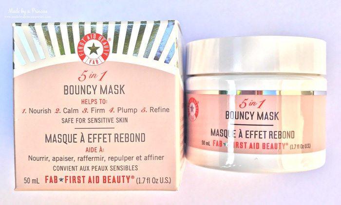POPSUGAR Must Have August 2017 Subscription Box Review 5 in 1 Bouncy Mask from First Aid Beauty