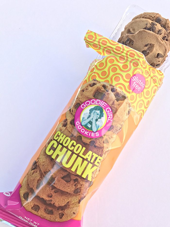 POPSUGAR Must Have August 2017 Subscription Box Review chocolate chip cookies from Goodie Girl Cookies