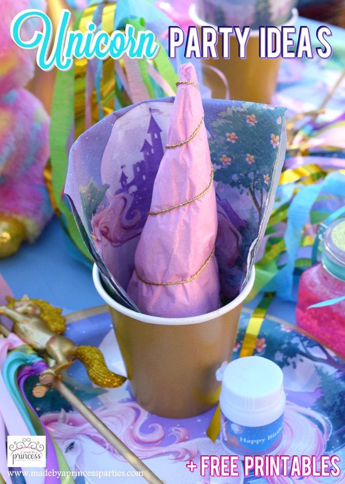 Host a magical and unforgettable unicorn party with these UNICORN PARTY IDEAS! Everything from food to decor to DIYs to party favors...post is packed with ideas you can easily recreate! #unicorn #unicornparty #magicalparty #partyideas