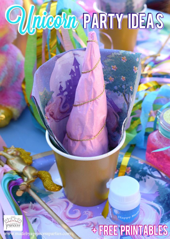 Unicorn Party Ideas Free Printables