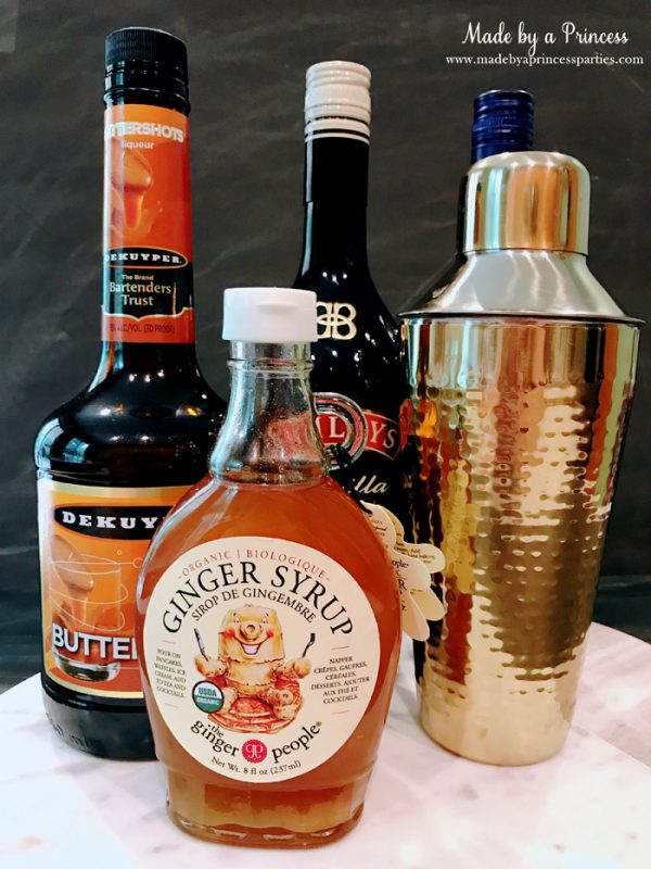 Creamy Gingerbread Cookie Holiday Cocktail Recipe Made By A Princess