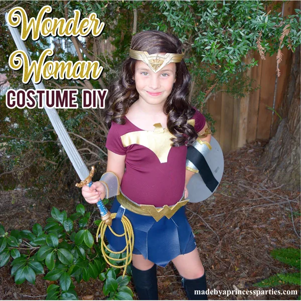 Look just like Gal Gadot in this Wonder Woman Movie Costume for Halloween