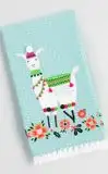 No Llama Drama World Market Holiday Gift Guide llama kitchen towel