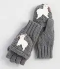 No Llama Drama World Market Holiday Gift Guide llama warm winter gloves