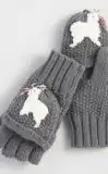No Llama Drama World Market Holiday Gift Guide llama warm winter gloves