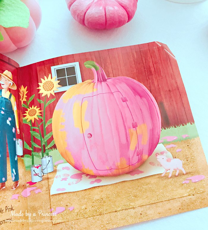 Pink Pumpkin Halloween Party Ideas pinkalicious and the pink pumpkin book 2 Made by a Princess #pinkparty #pinkoween #pinkpumpkinparty