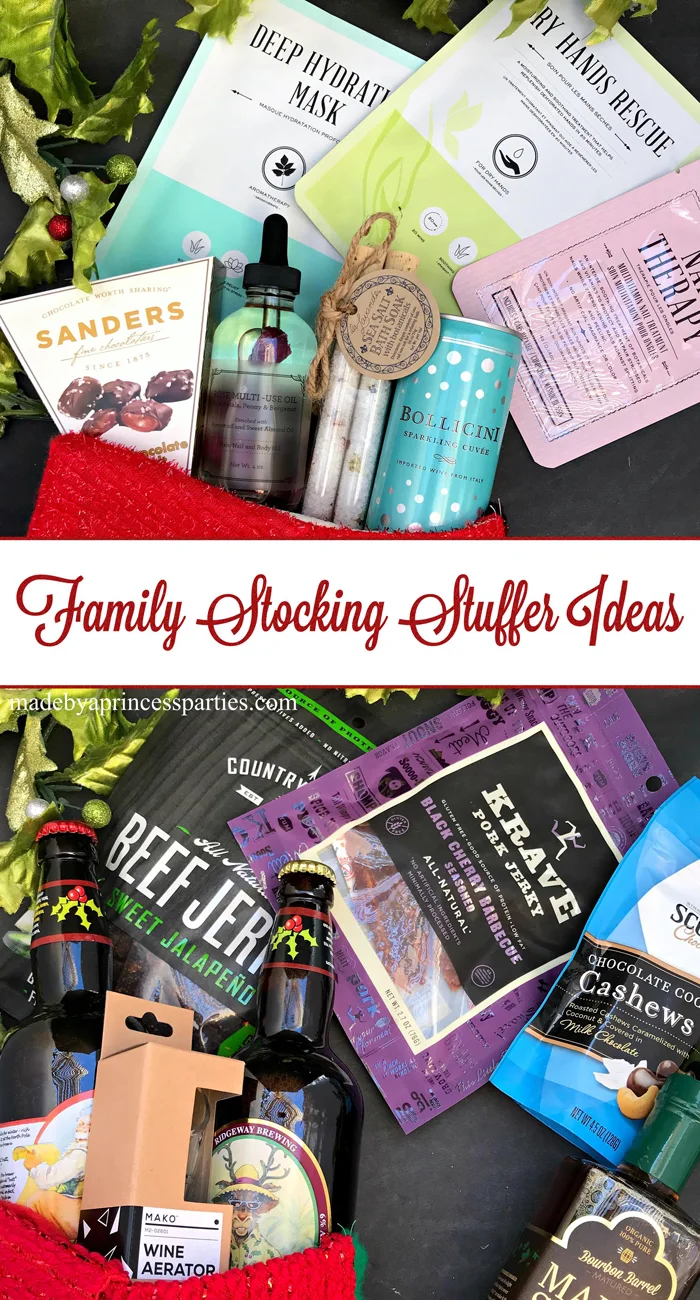 Family Stocking Stuffer Ideas - Made by a Princess