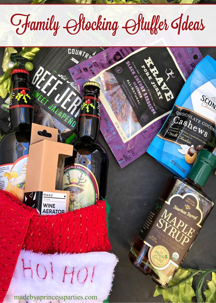 STOCKING STUFFER GIFT IDEAS FOR THE FAMILY