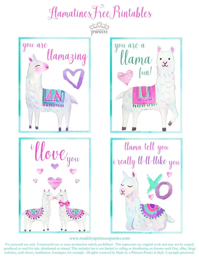 National Llama Day World Market Event Llamatines Free Printables MadebyaPrincess #nationalllamaday #llama #llamavalentines