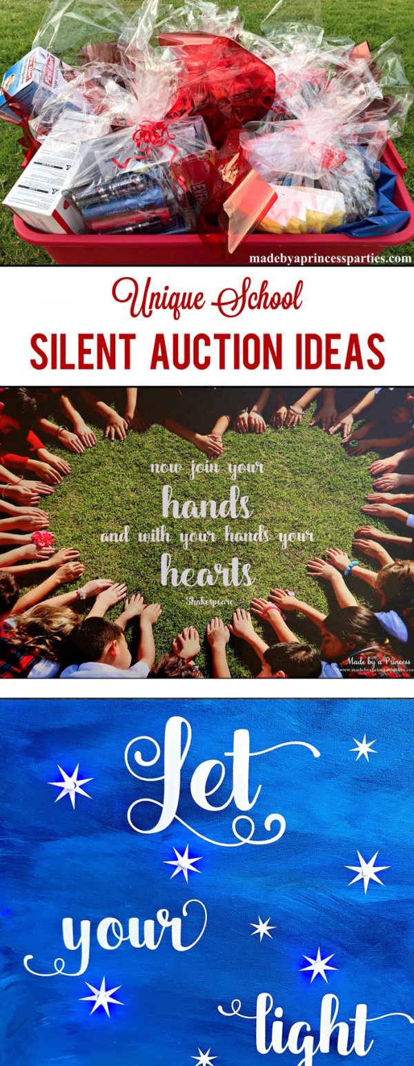 Unique School Auction Ideas Made by a Princess