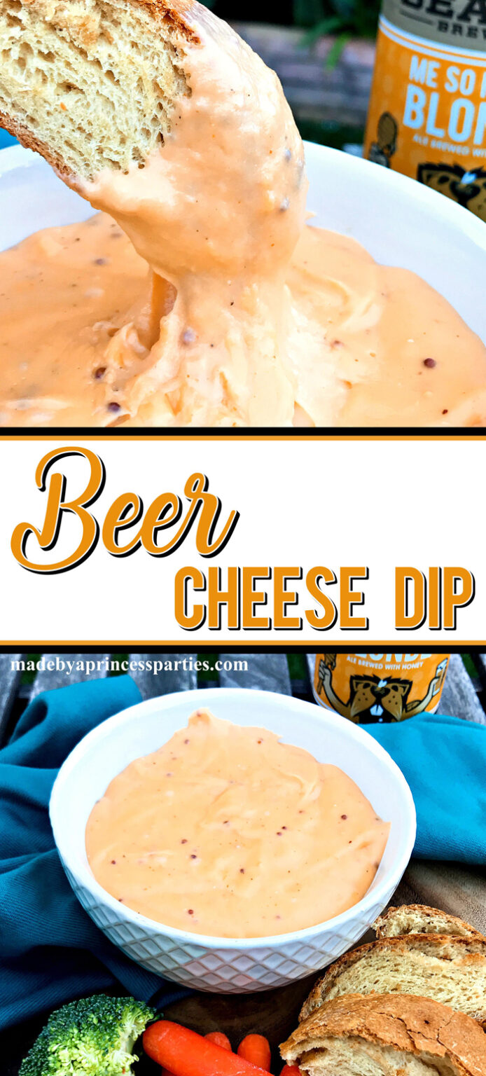 Creamy Beer Cheese Dip Recipe Made by a Princess