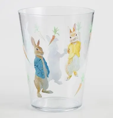 Peter Rabbit Tea Party Inspiration Acrylic Juice Tumblers