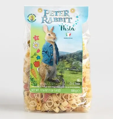 Peter Rabbit Tea Party Inspiration Pasta