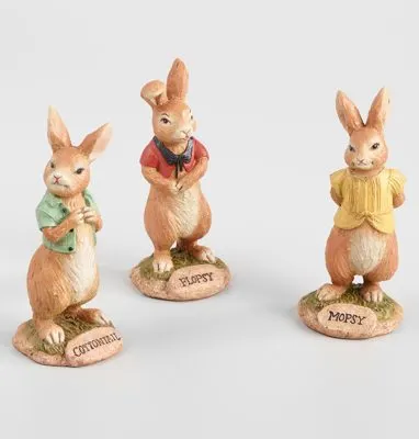 Peter Rabbit Tea Party Inspiration Peter Rabbit Sisters Figurine
