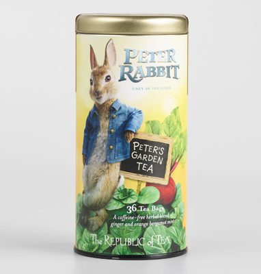 Peter Rabbit Tea Party Inspiration The Republic of Tea Orange Ginger Mint Garden Tea