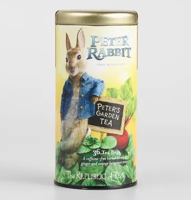 Peter Rabbit Tea Party Inspiration The Republic of Tea Orange Ginger Mint Garden Tea