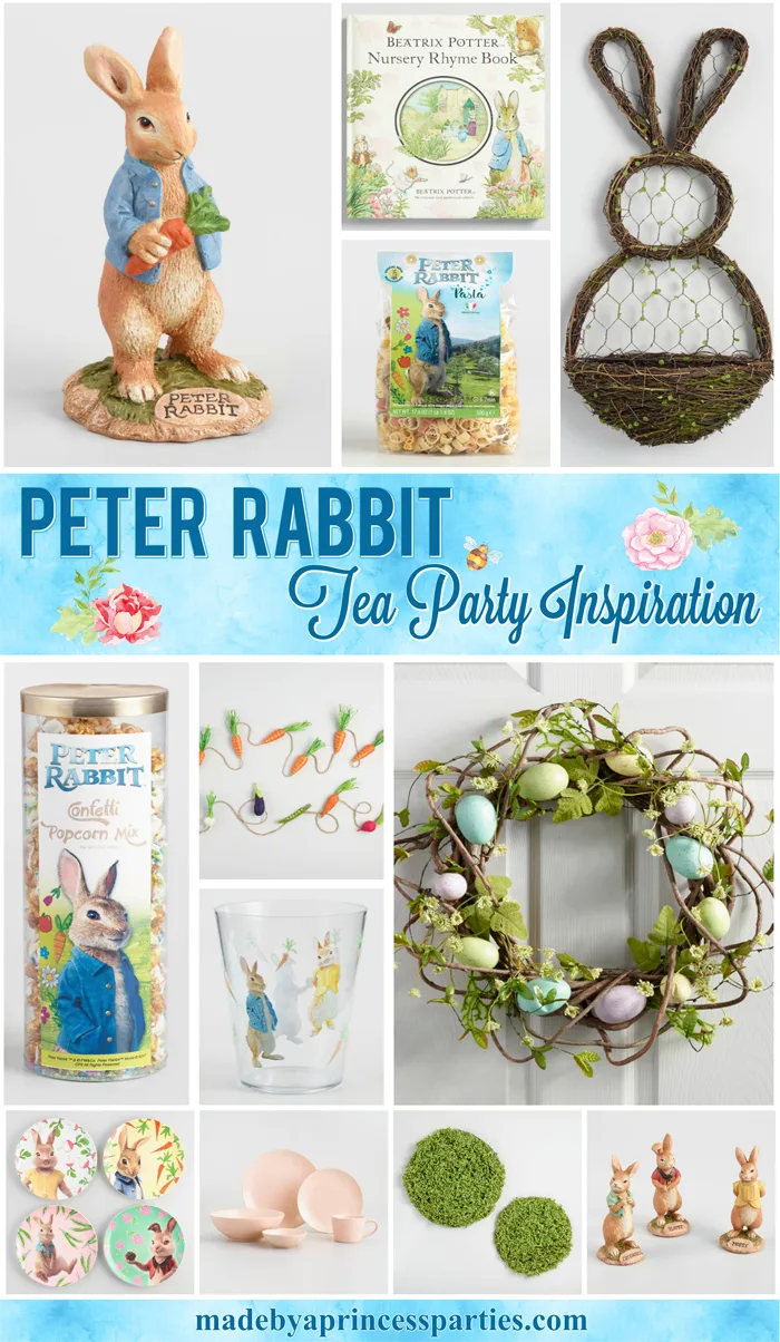 Peter Rabbit Tea Party Inspiration perfect for kids and adults to enjoy