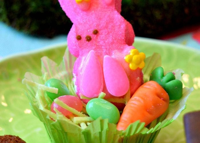 Kids Easter Activity with Marshmallow Peeps Candy