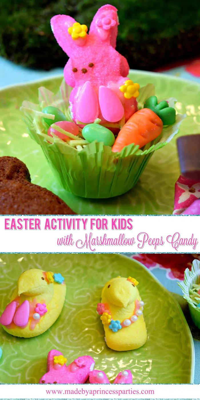 Easy Activity for Kids with Marshmallow Peeps Candy