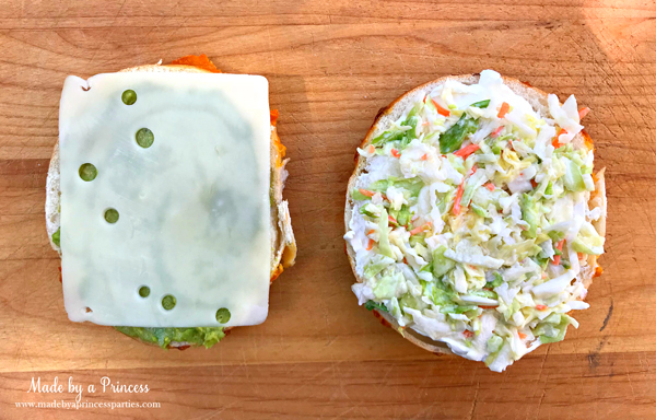 Best Turkey BLT Sandwich Recipe add cheese and cole slaw via @madebyaprincess #turkeysandwich #blt #bltsandwich #bestsandwich #recipe #turkeyblt #madebyaprincess