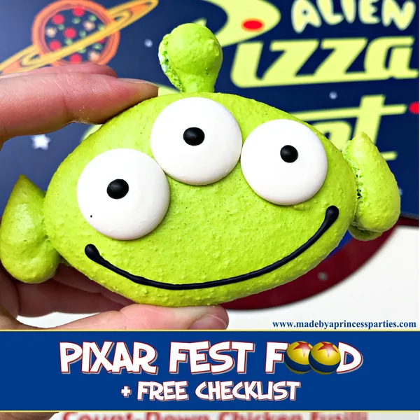 Disneylands Best Pixar Fest Food Checklist download print and take with you #pixarfestfood #disneylandfood #disneyfood #madebyaprincess