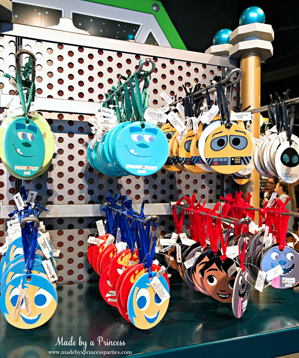 Disneylands Pixar Fest Exclusive Merchandise Christmas Ornaments #pixarfestmerchandise #disneyornaments #pixarfest #madebyaprincess