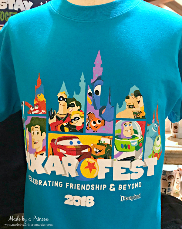 Disneylands Pixar Fest Exclusive Merchandise turquoise t shirt #pixarfestmerchandise #disneytshirt#pixarfest #madebyaprincess