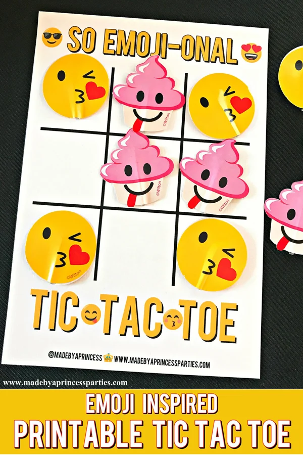 Printable Tic Tac Toe Boards (Free printable templates!)