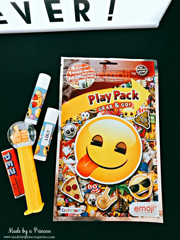 Emoji party ideas emoji Pez dispenser and party pack