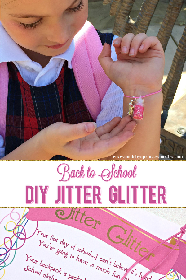 How to make your own Back to School Mommy Magic Jitter Glitter