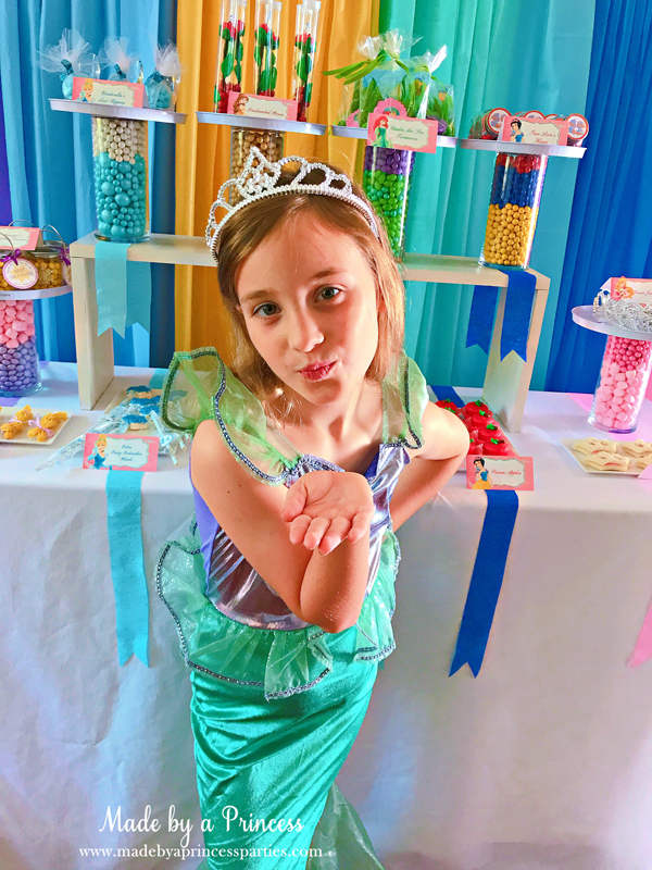 Disney Princess Party Ideas Ariel Costume