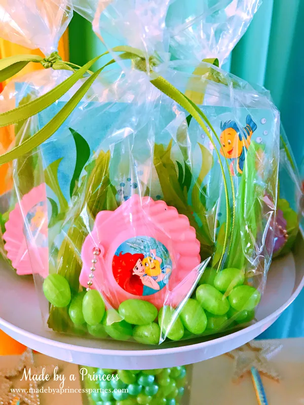 DISNEY ARIEL LITTLE MERMAID BIRTHDAY PARTY FAVORS WATER BOTTLE