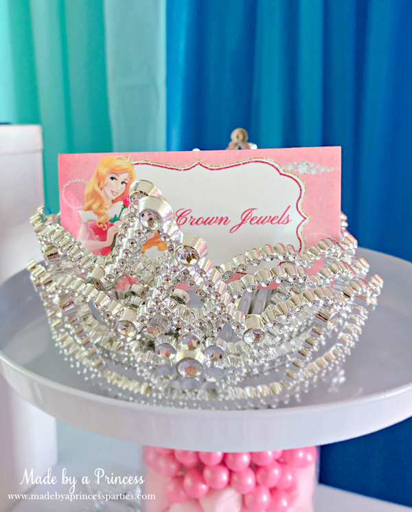 Disney Princess Party Ideas Sleeping Beauty Aurora crown