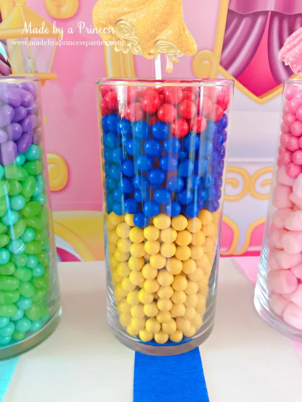 Disney Princess Party Ideas Snow White Candy