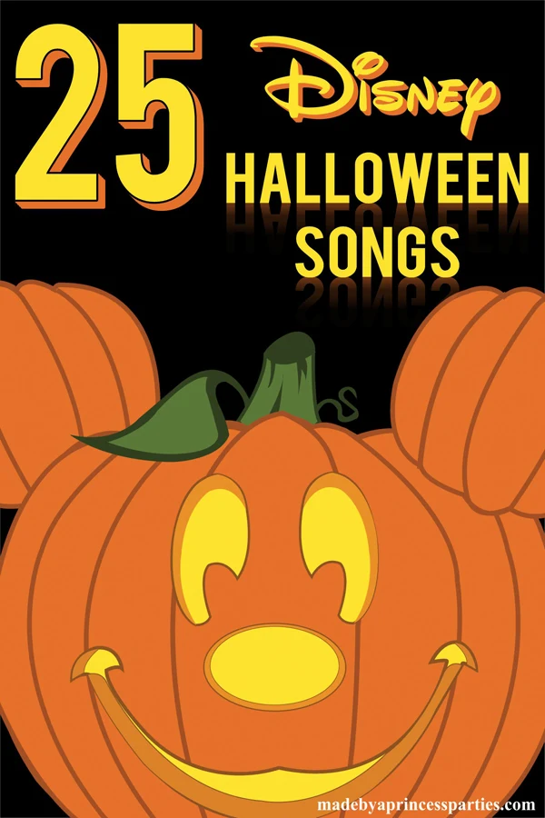 Top 25 Disney Halloween Party Songs Made By A Princess
