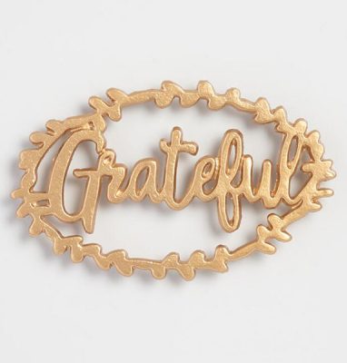 Golden Holiday Entertaining Essentials grateful trivet