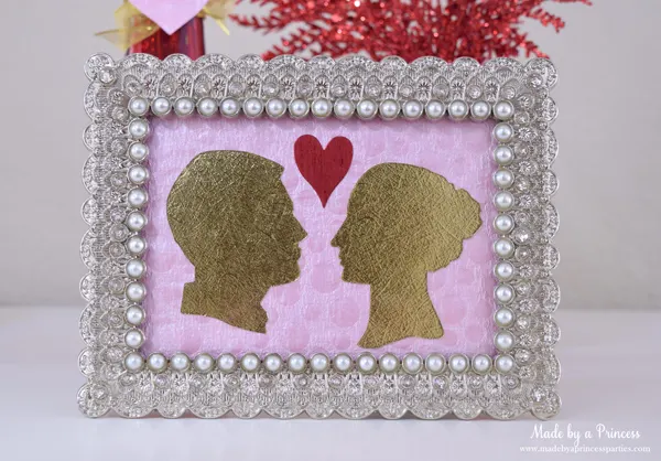 DIY Valentine's Day Countdown Banner with Sizzix Couple Silhouette
