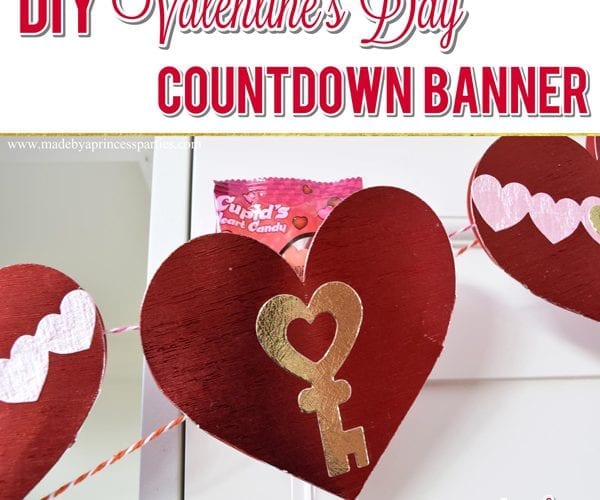 DIY Valentine’s Day Countdown Banner with Sizzix