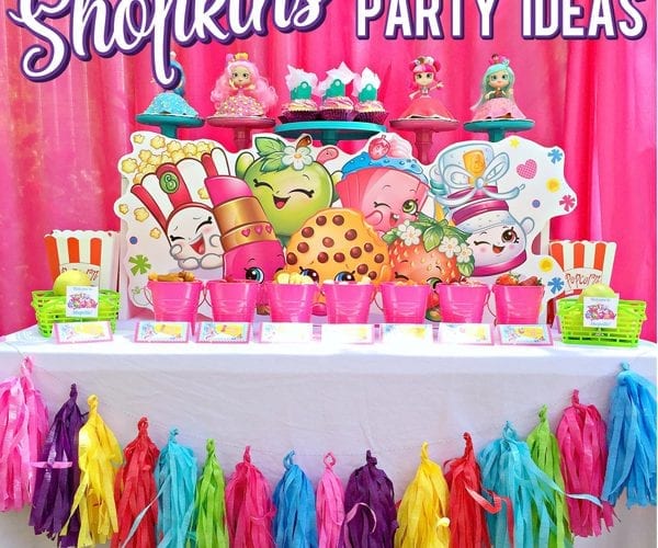Shopkins Birthday Party Ideas
