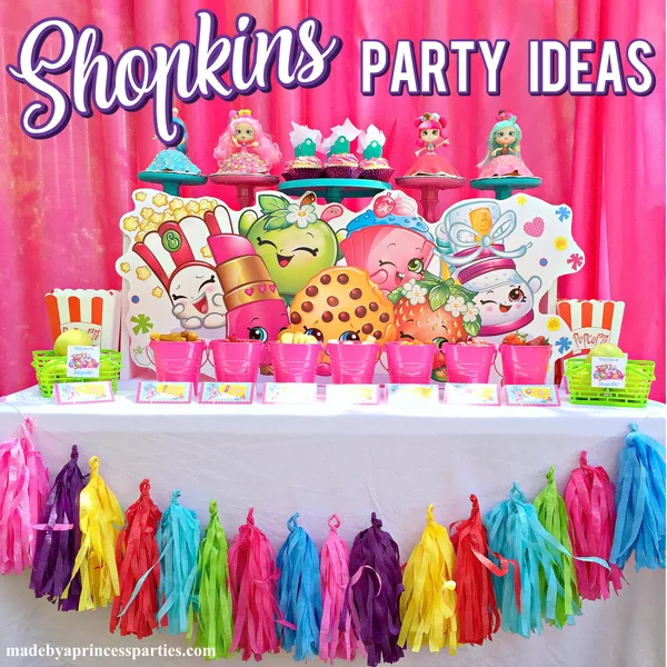 Adorable Shopkins Birthday Party Ideas