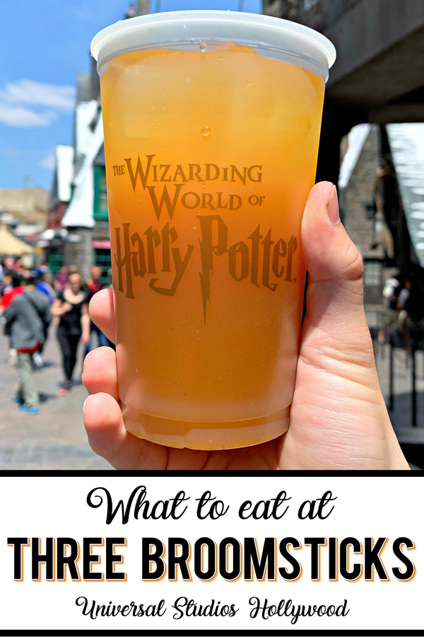 Eat like a Hogwarts student at Three Broomsticks in Wizarding World of Harry Potter and enjoy a Butterbeer in Three Broomsticks