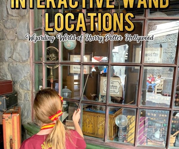 Harry Potter Interactive Wand Locations Hollywood