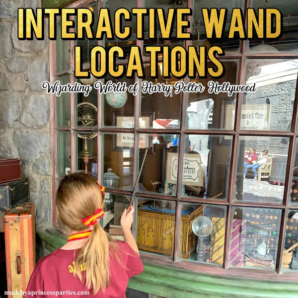 Everything you need to know about using your Harry Potter Interactive Wand at Wizarding World Hollywood