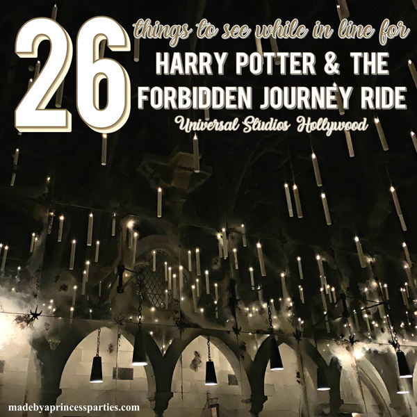 harry potter forbidden journey track layout