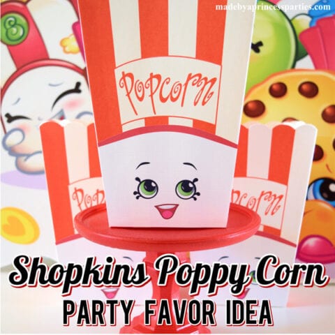 Shopkins Miss Pressy Party Favor - Made by a Princess