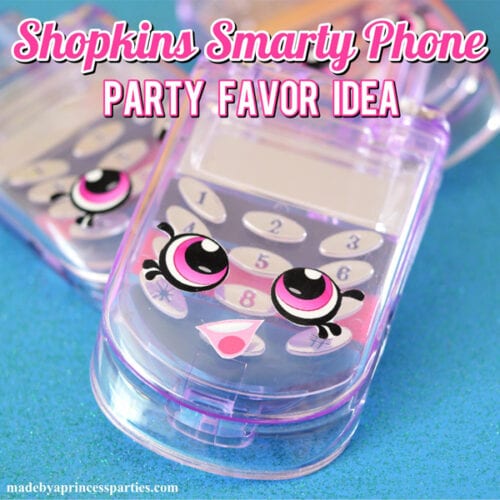 Shopkins Miss Pressy Party Favor - Made by a Princess