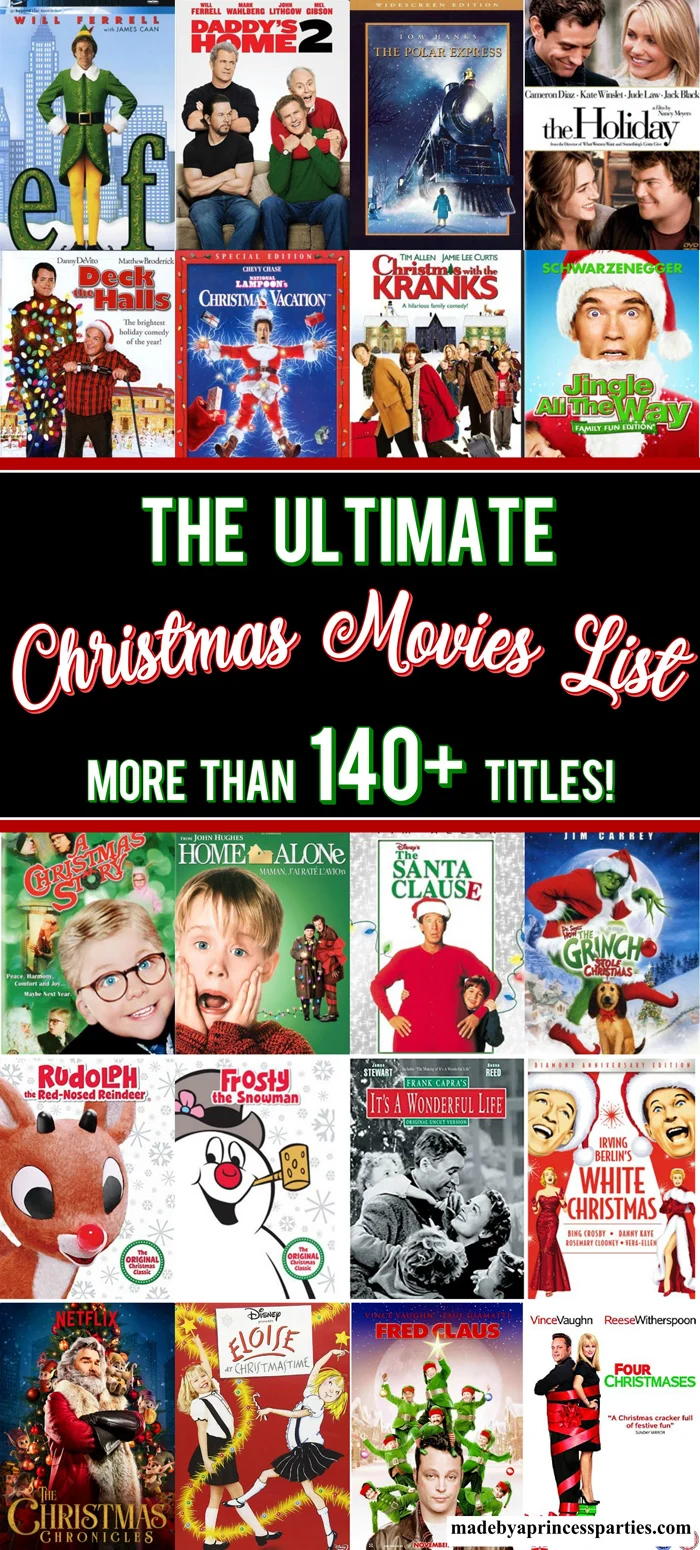 The Ultimate Christmas Movie Night Ideas List