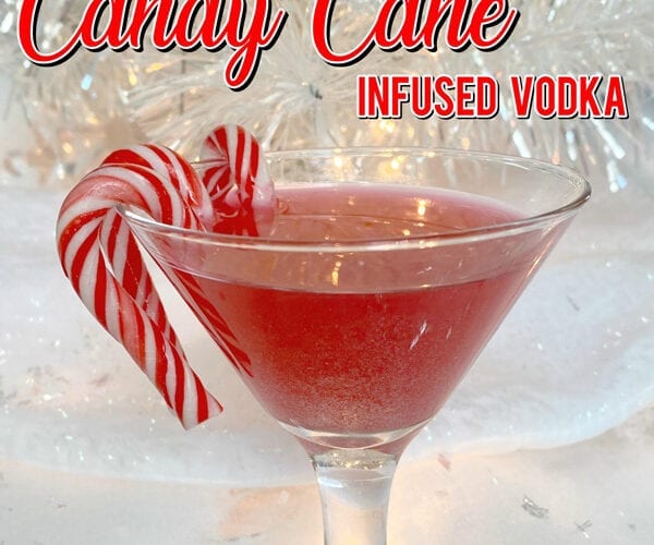 How to Make Candy Cane Vodka