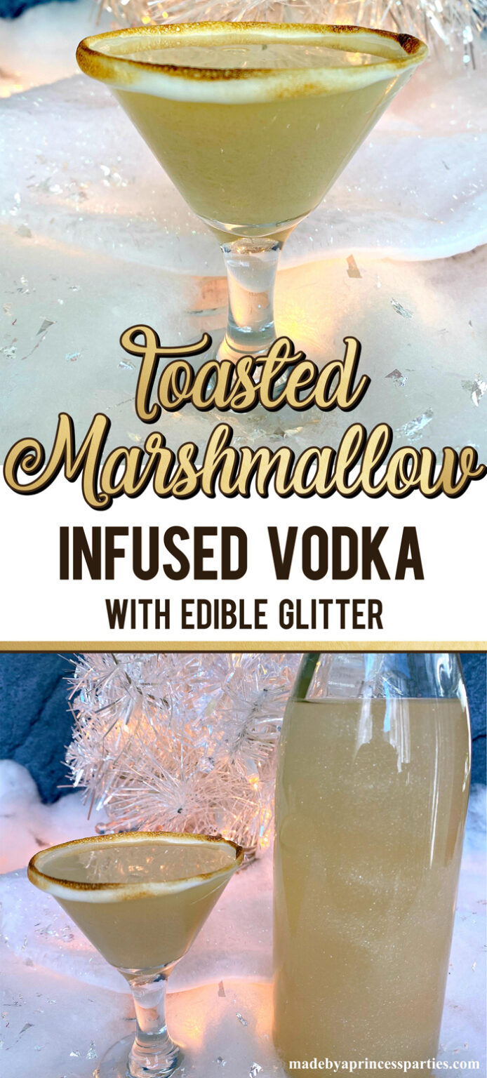 Toasted Marshmallow Vodka Recipe DIY Made by A Princess