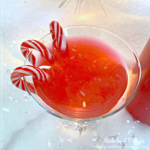 How to Make Candy Cane Vodka Made by A Princess